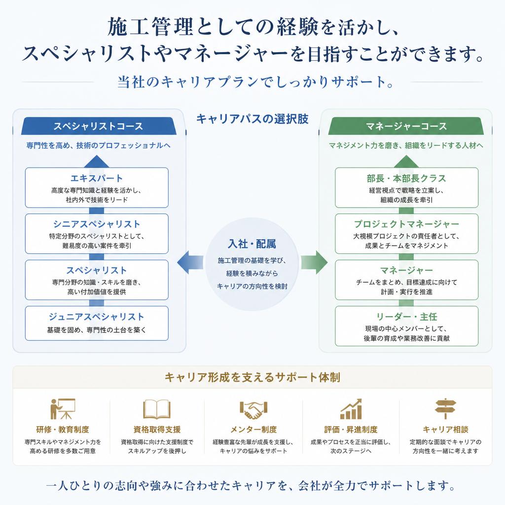 キャリアアップへの道筋