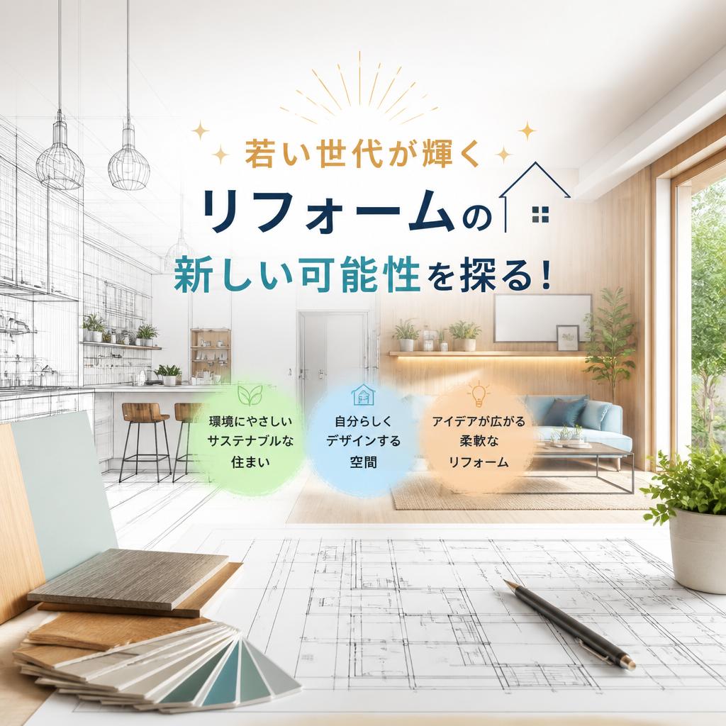 若い世代が輝くリフォームの新しい可能性を探る！