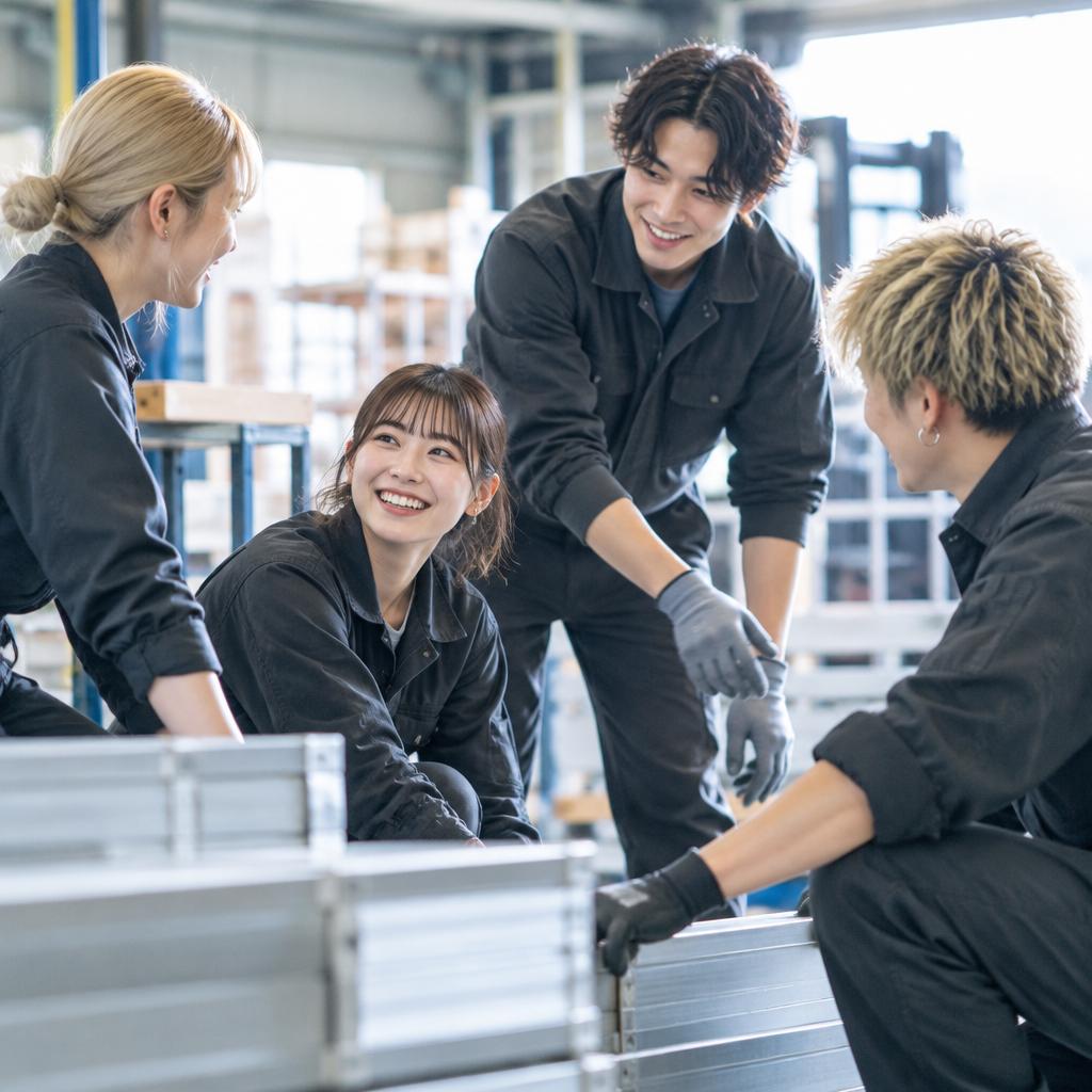 髪色もピアスも自由。あなたらしく働ける現場