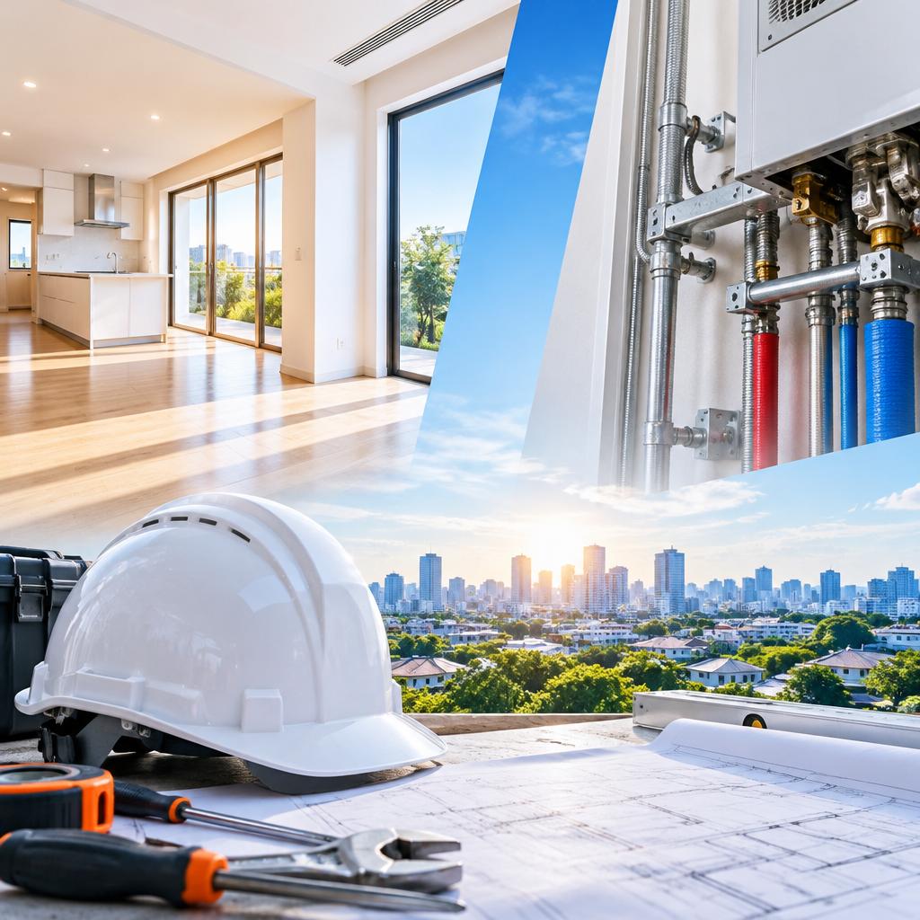 未経験から、建物の快適をつくるプロへ。リフォーム・設備工事の仕事で、技術も収入も着実に伸ばそう！